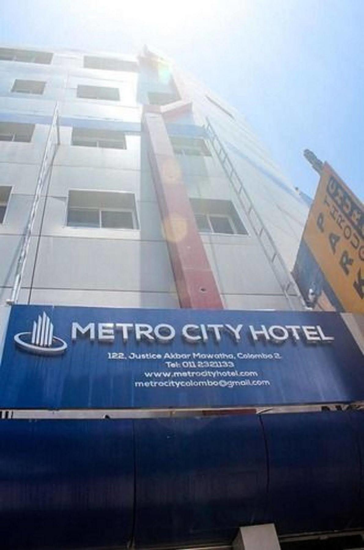 Metro City Hotel Κολόμπο Εξωτερικό φωτογραφία